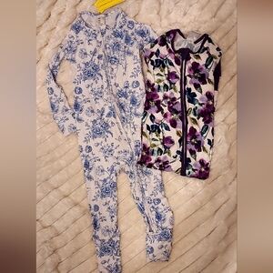 Bamboo Style 2-3 Year Toddler Pajamas Set Of 2